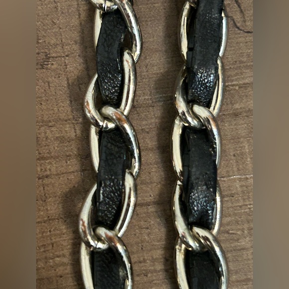 DKNY Black Leather Napa Quilted Crossbody Purse Pre-Owned Fair Condition - Picture 9 of 16